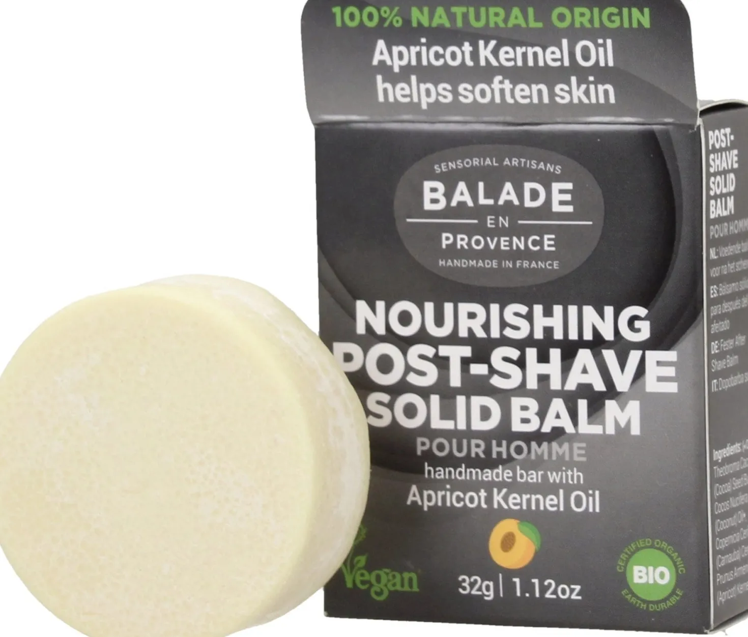 Homme Balsamo Solido Post Rasatura, 32 g