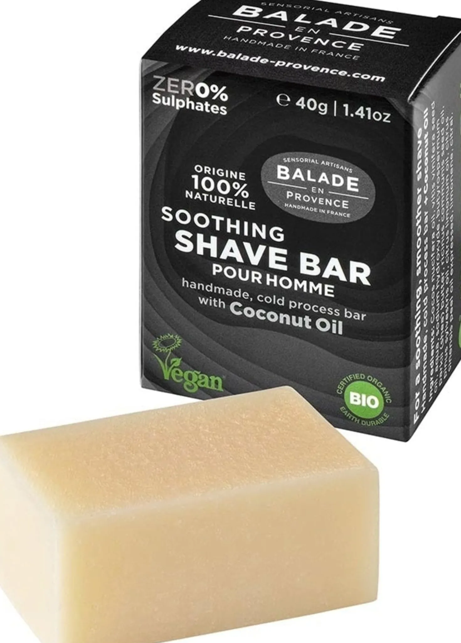 Homme Sapone da Barba Solido, 40 g