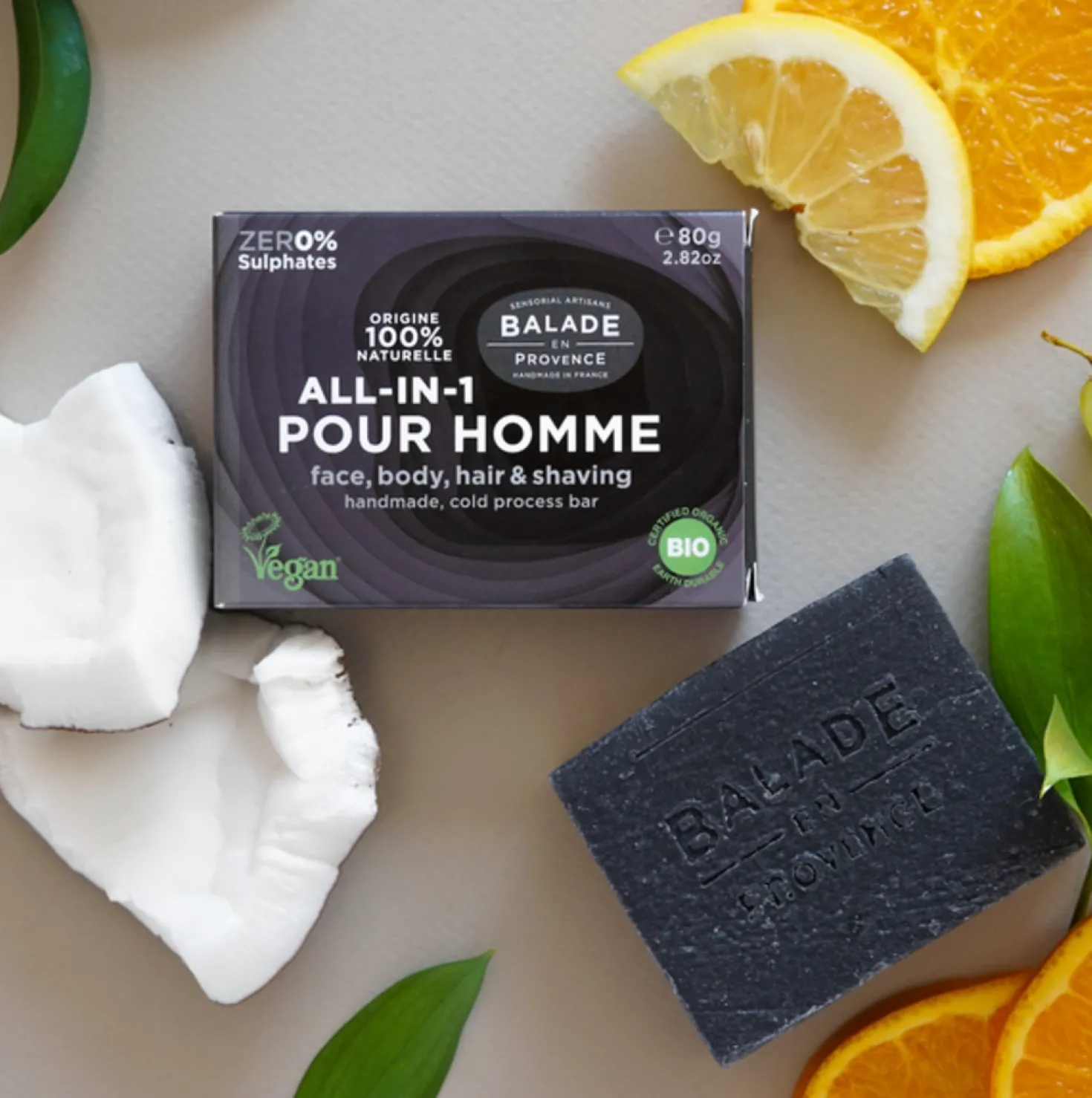 Homme Sapone 4in1, 80 g