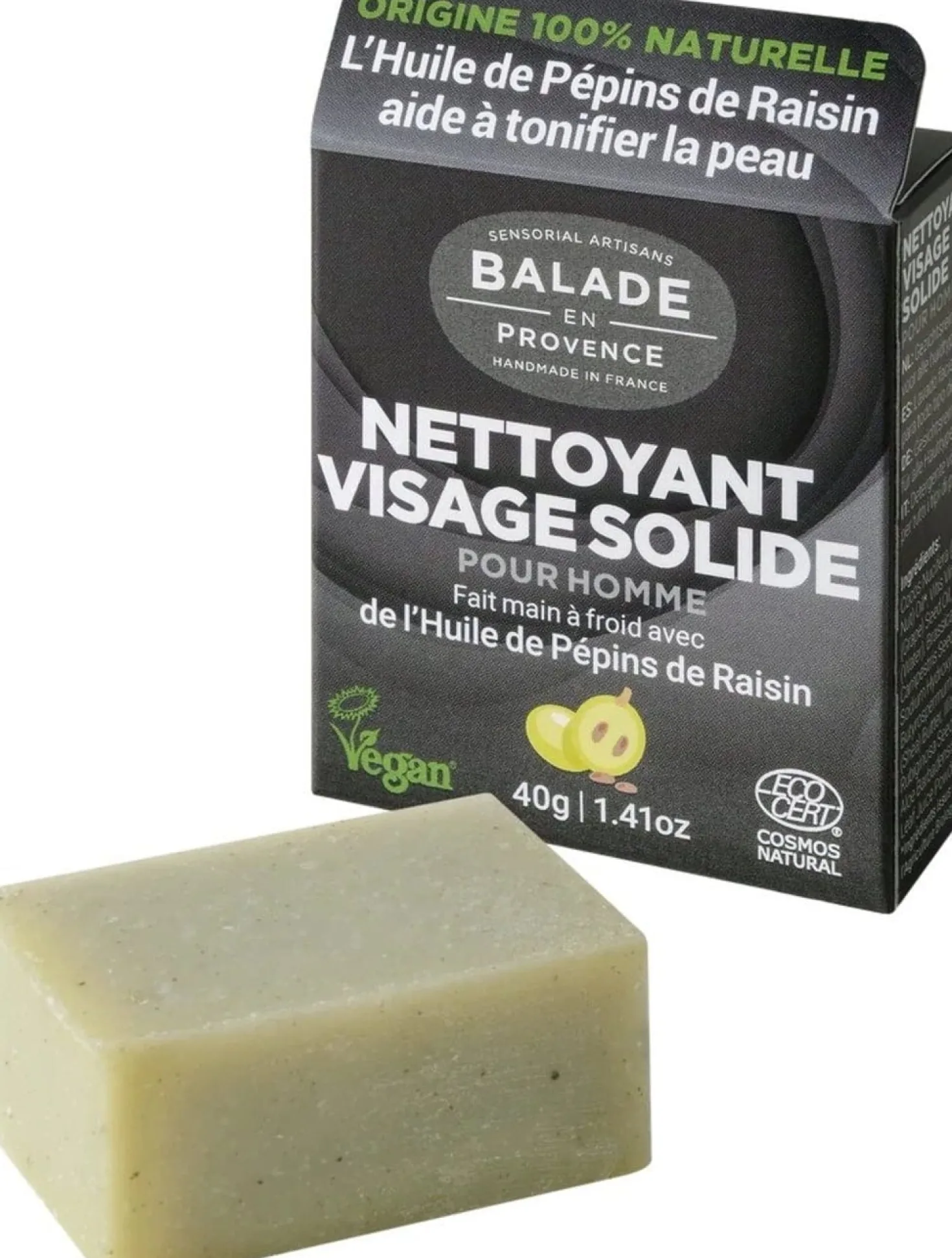 Homme Sapone Viso, 40 g