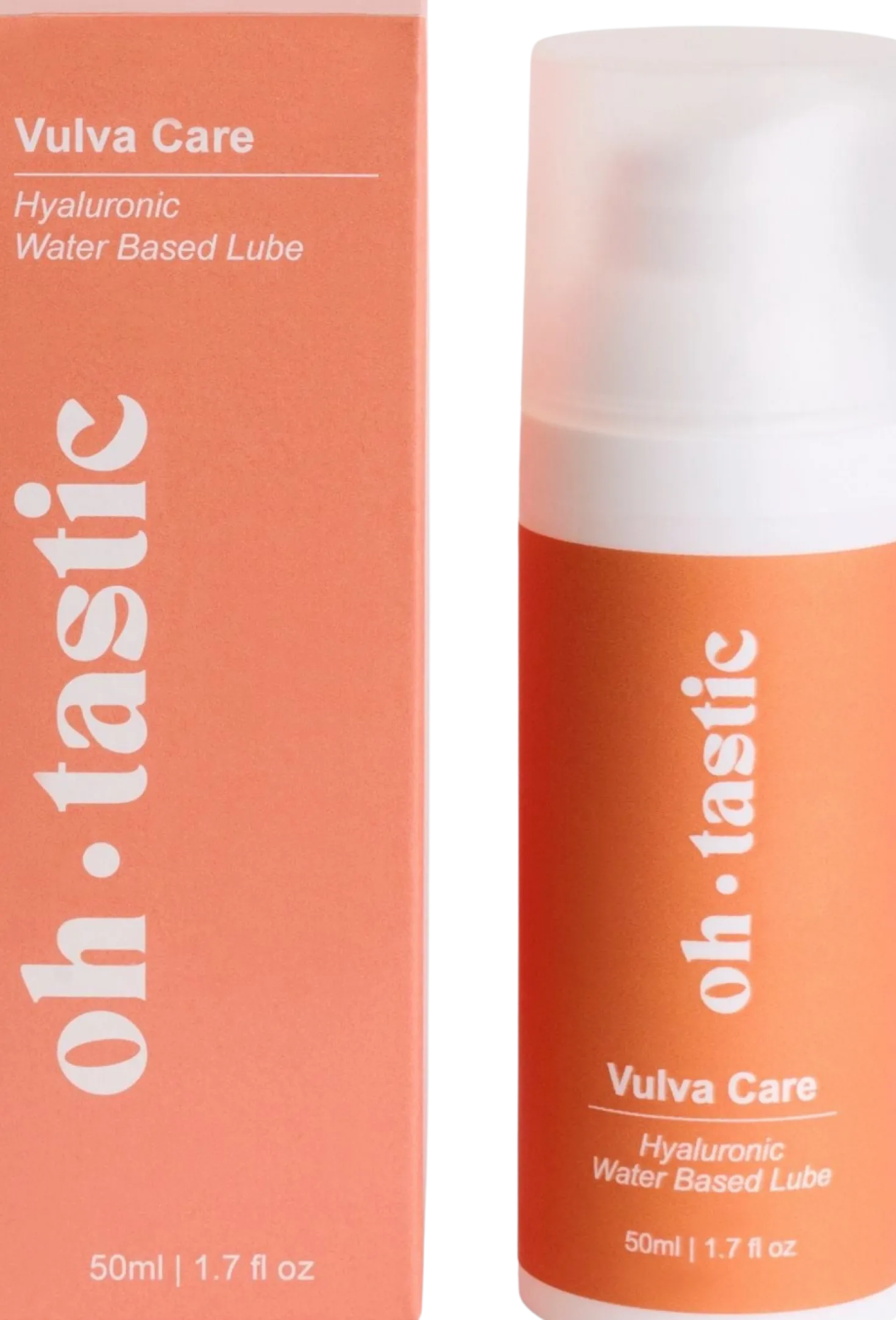 Hyaluronic Water Based Lube, 50 ml