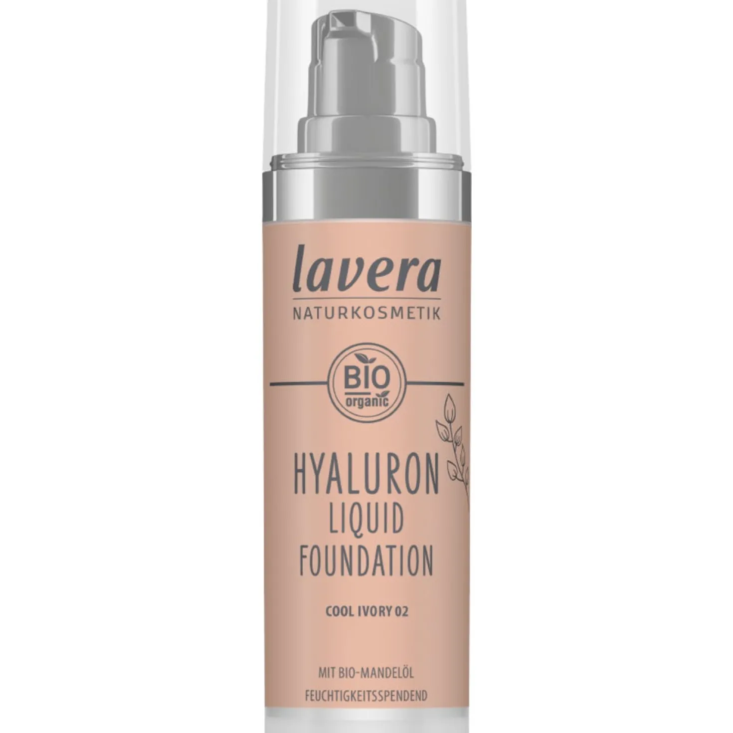 Hyaluron Liquid Foundation, 03 Warm Nude (30 ml)