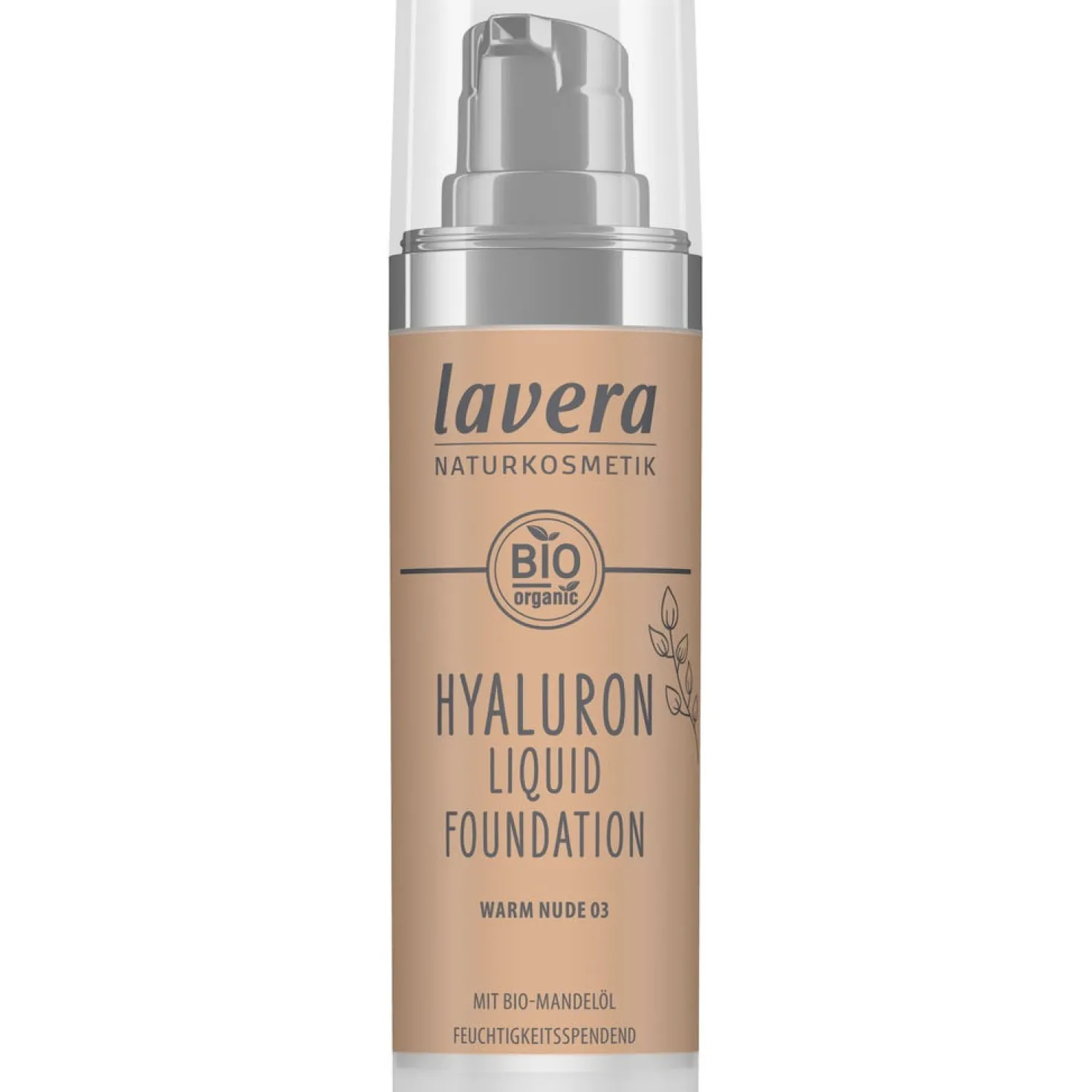 Hyaluron Liquid Foundation, 03 Warm Nude (30 ml)