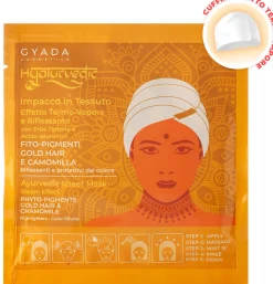 Hyalurvedic Impacco Ayurvedico in Tessuto Riflessante Gold Hair, 60 ml