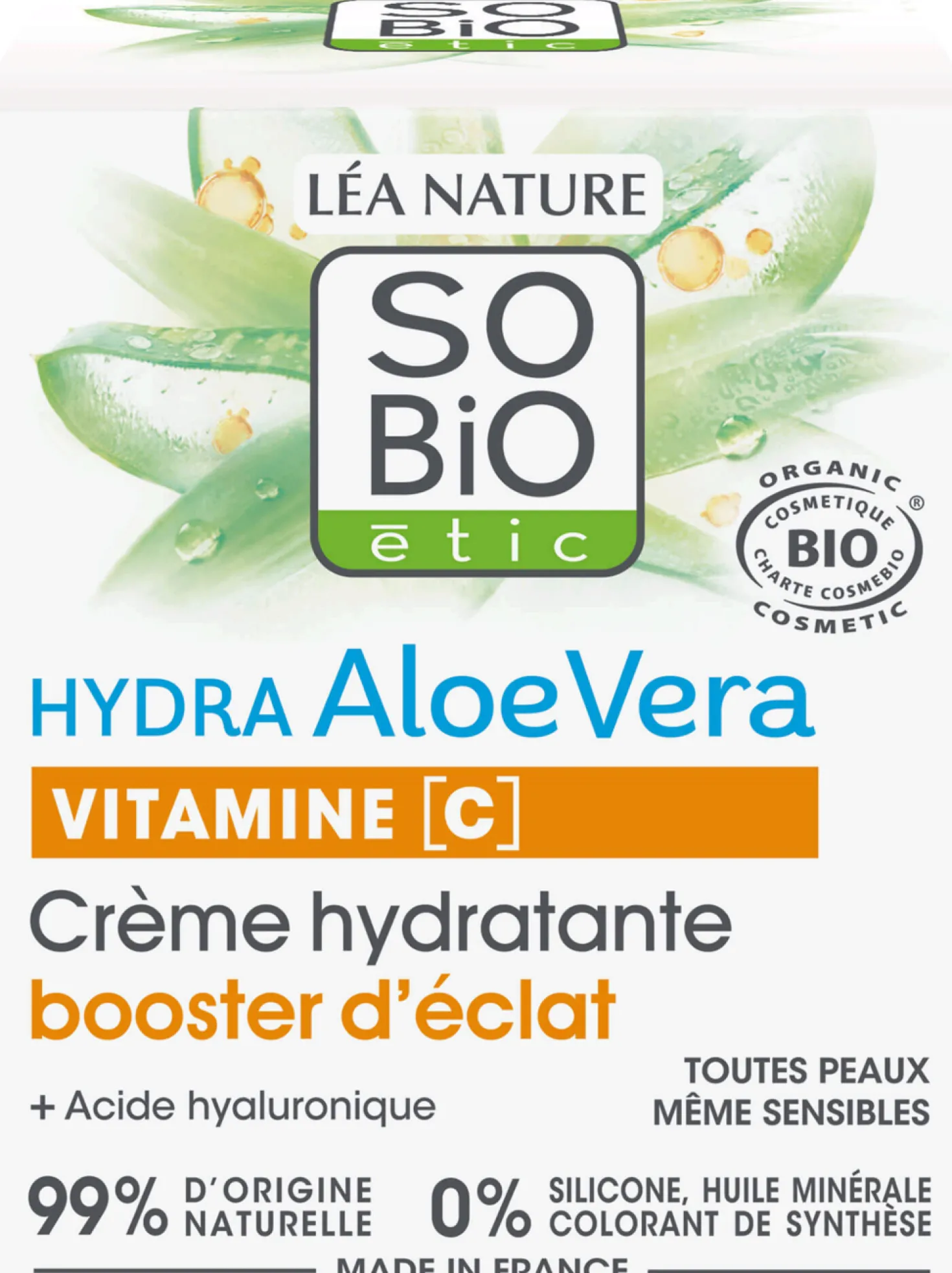 Hydra Aloe Vera - Crema Idratante, 50 ml