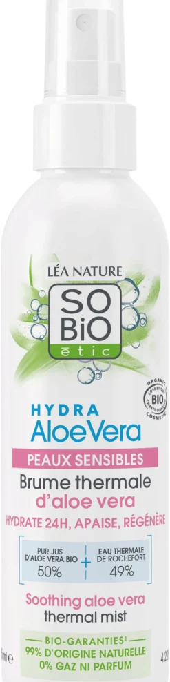 HYDRA Aloe Vera - Spray all'Acqua Termale, 125 ml