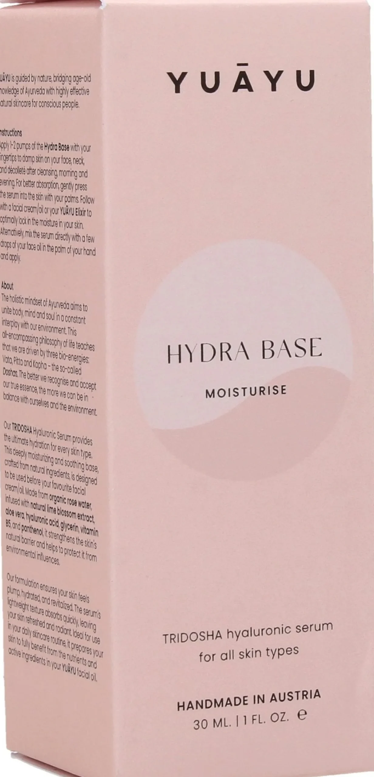 Hydra Base - Siero all'Acido Ialuronico, 30 ml