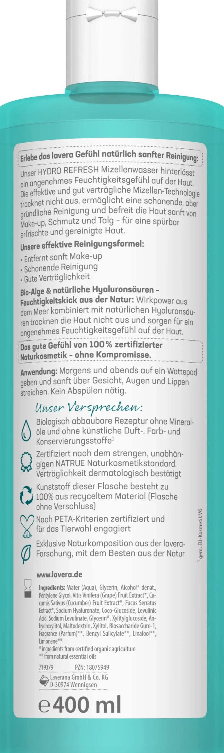 Hydro Refresh Acqua Micellare, 400 ml