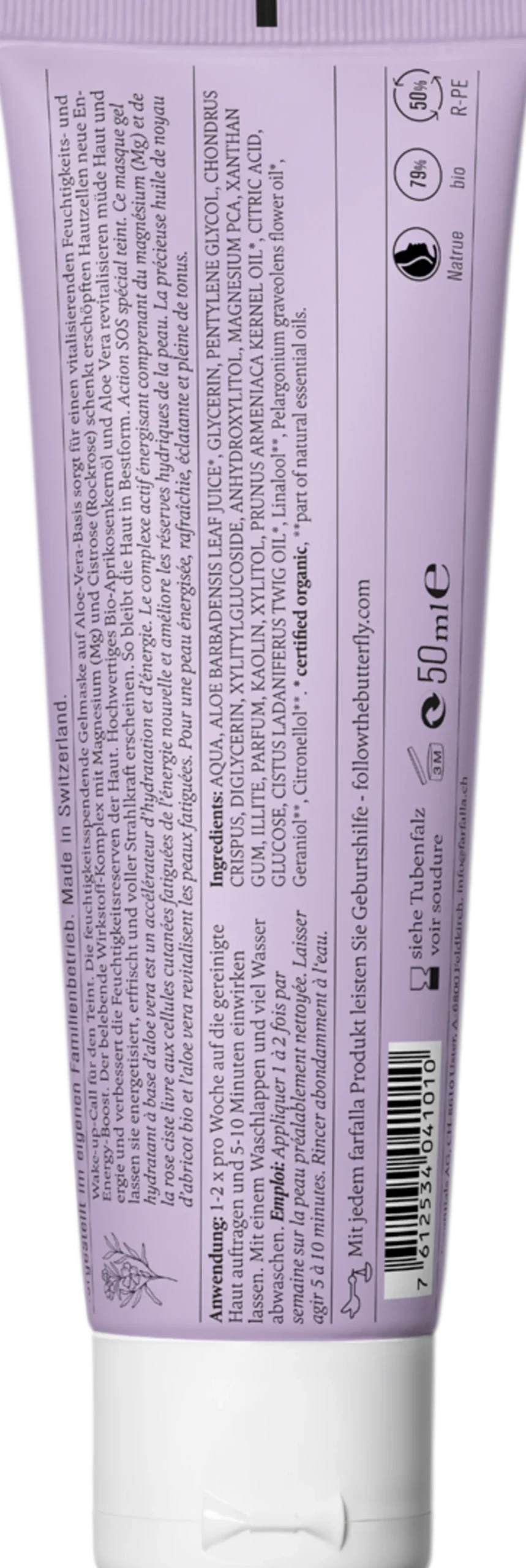 Hydro Skinergy Rockrose Mg+ Energizing Jelly Mask, 50 ml