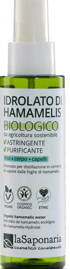 Idrolato di Hamamelis Bio, 100 ml