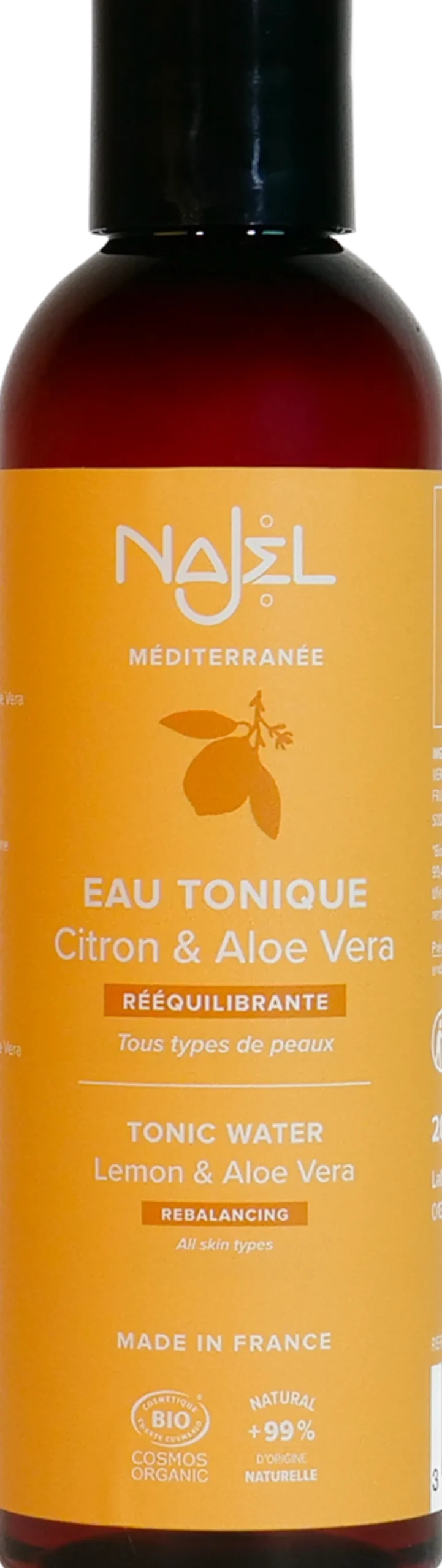 Idrolato di Limone Bio e Aloe Vera Bio, 200 ml