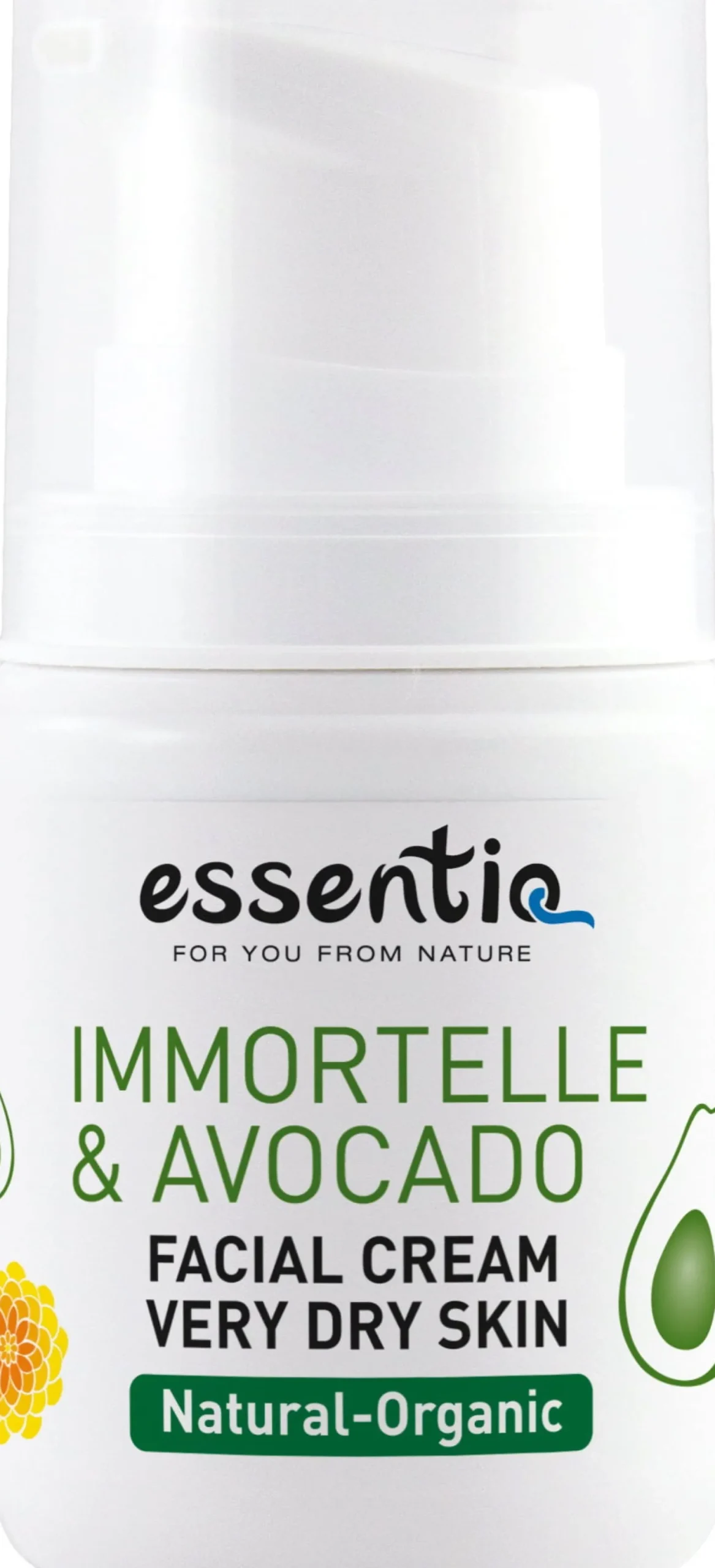 Immortelle & Avocado Facial Cream, 50 ml