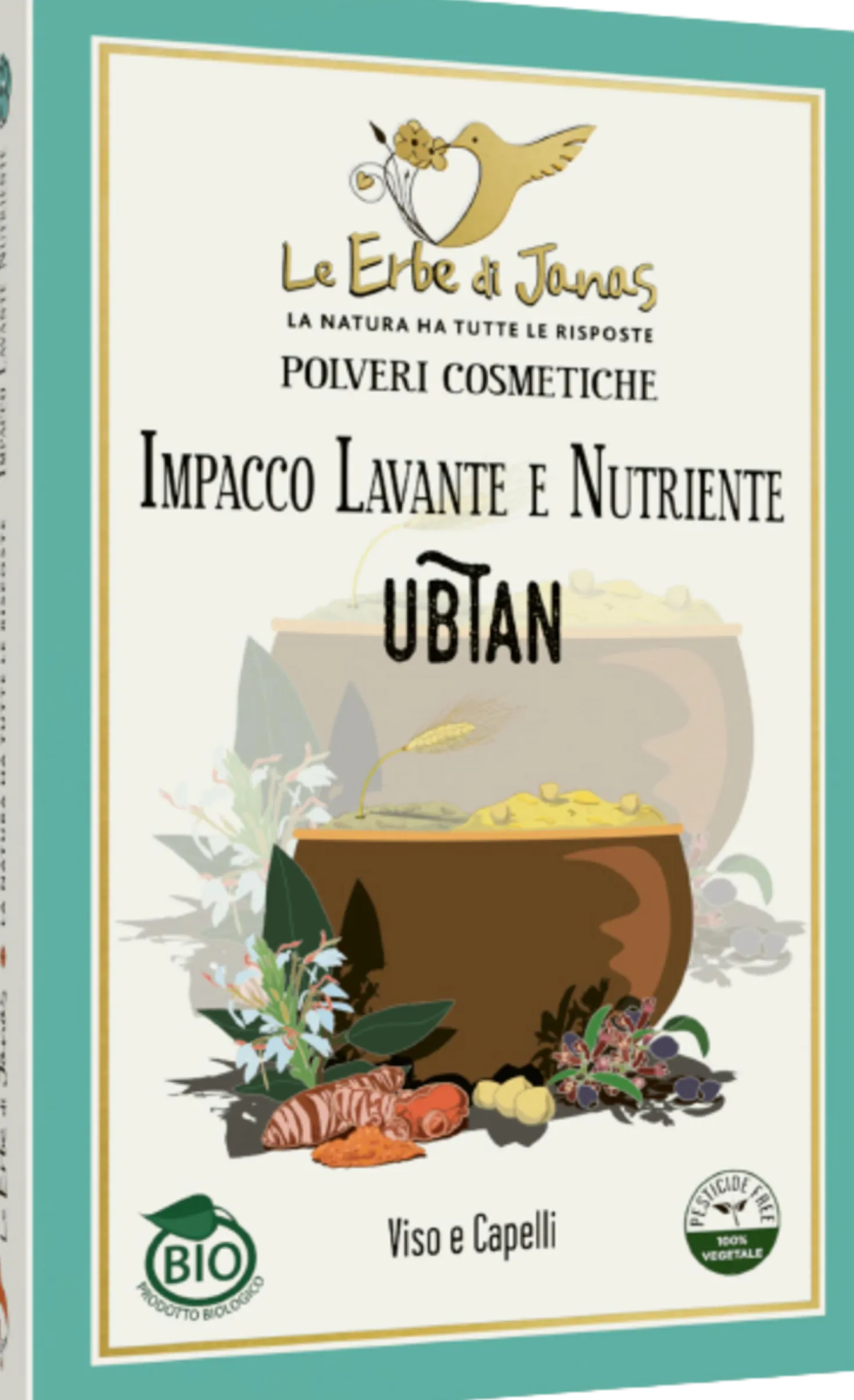 Impacco Lavante e Nutriente Ubtan, 100 g