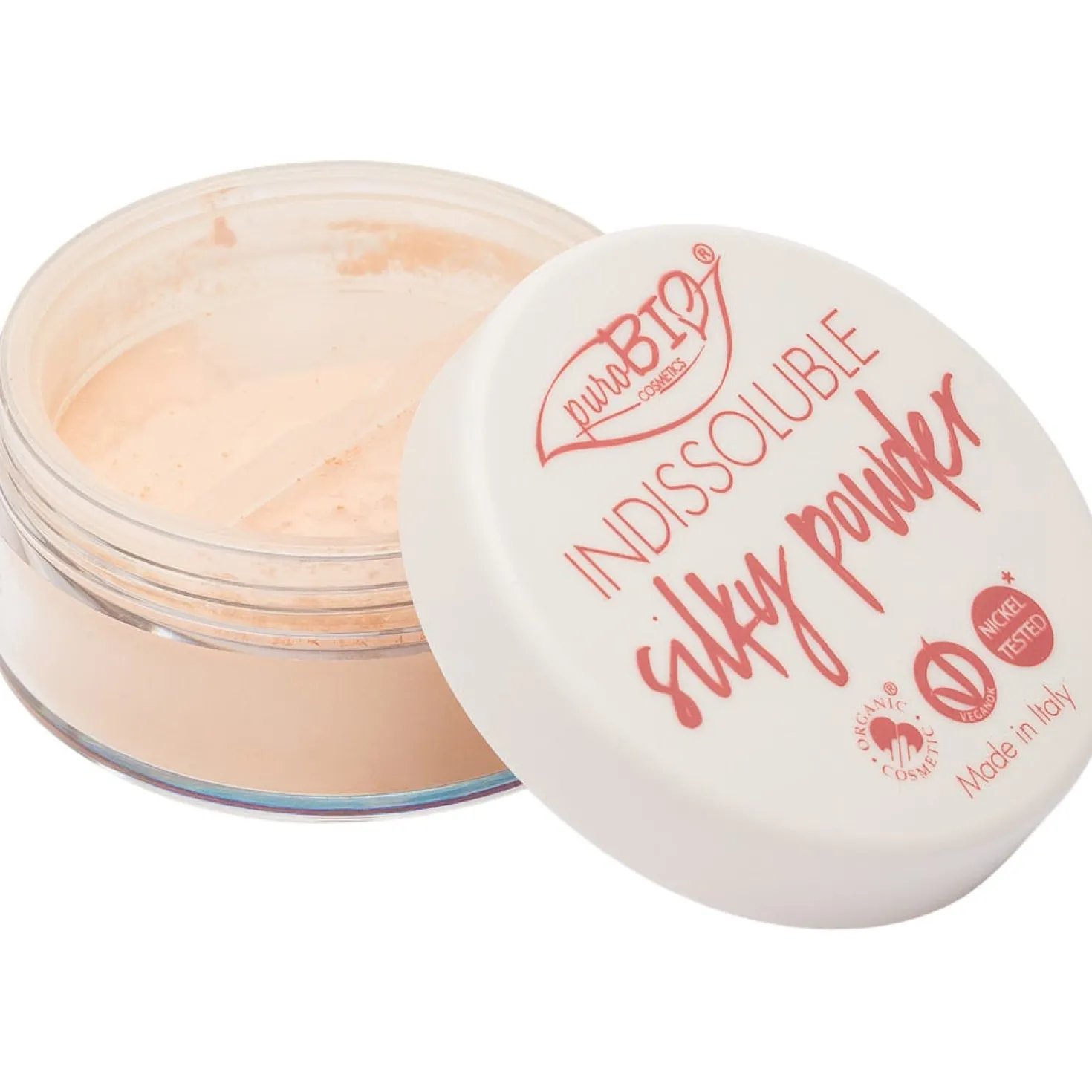 Indissoluble Silky Powder, 02 Peach (8 g)
