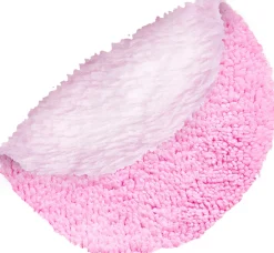 2-In-1 Dual Fiber Reusable Skincare Pads, Pink (5 pezzi)