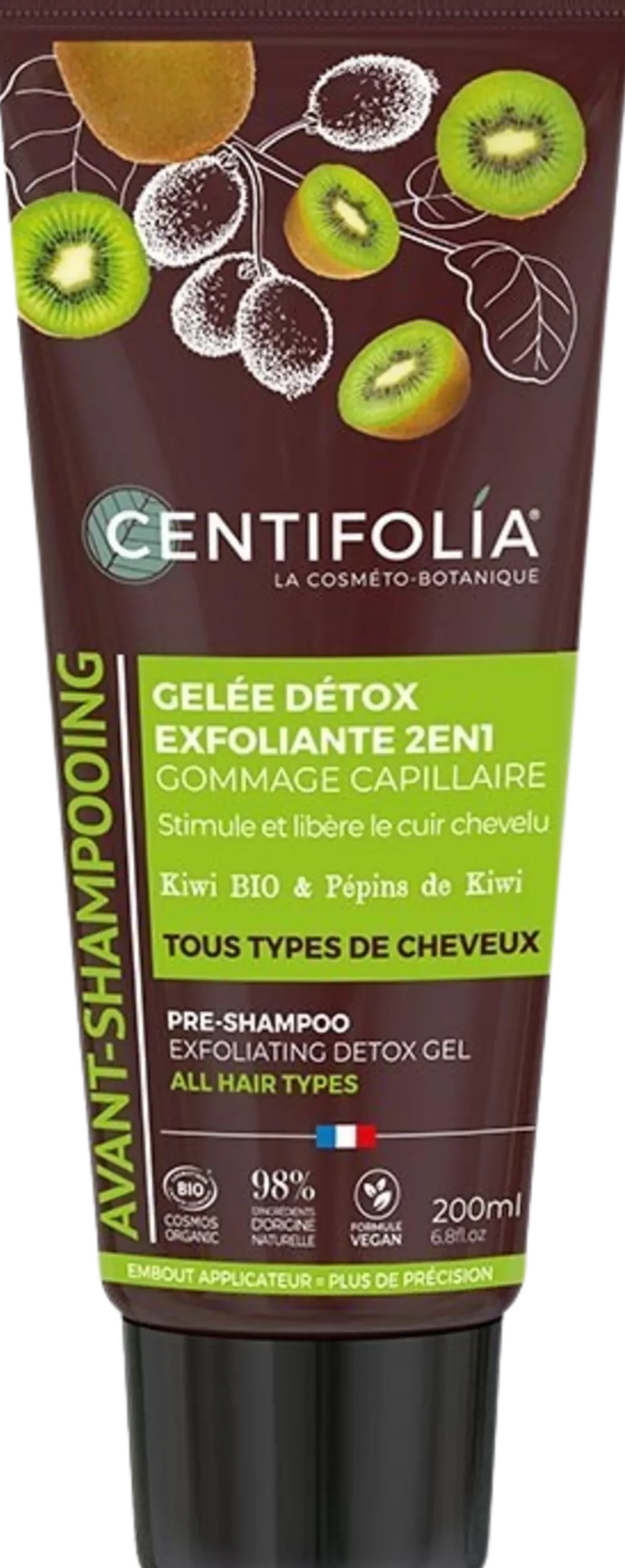 2in1 Pre-Shampoo Exfoliating Detox Gel, 200 ml