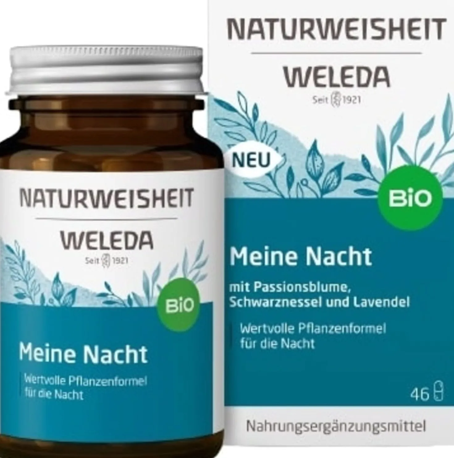 Integratore Alimentare Bio per la Notte, 46 capsule