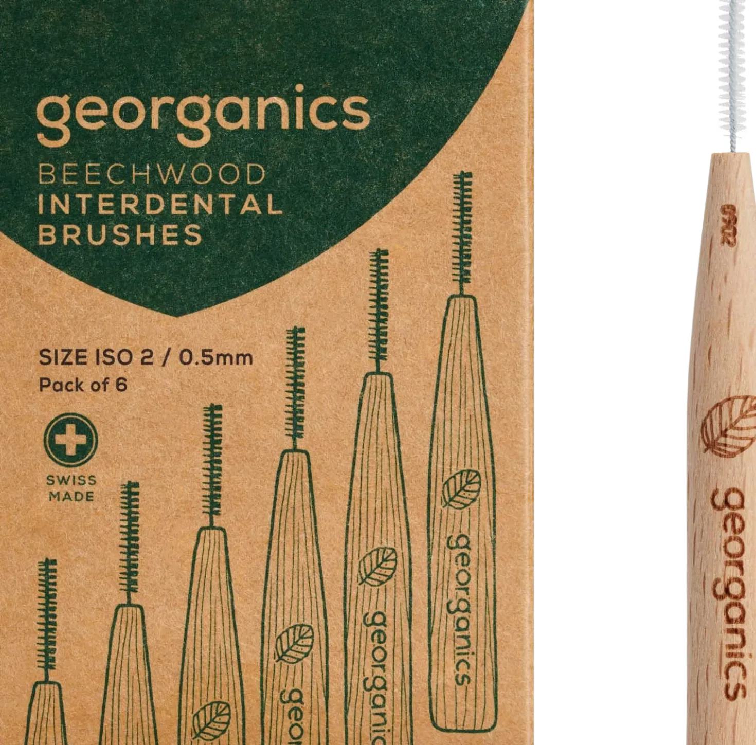 Interdental Brushes, ISO 2 (6 pezzi)