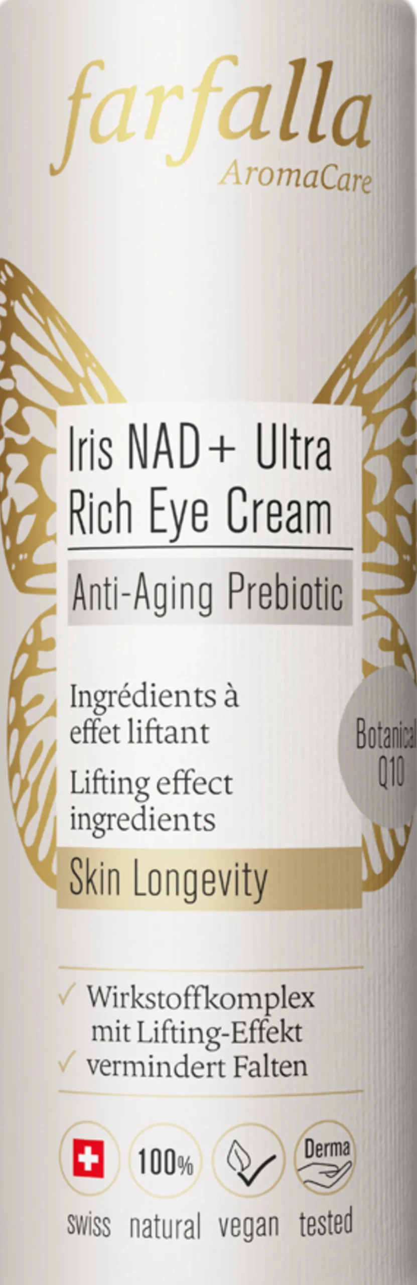 Iris NAD+ Ultra Rich Eye Cream, 15 ml