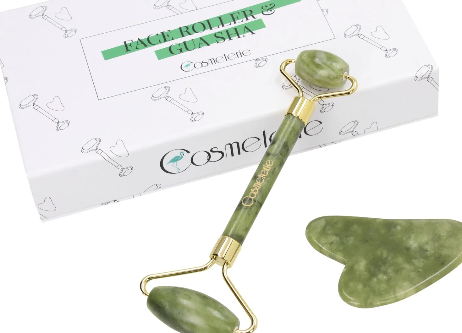 Jade Roller + Gua Sha