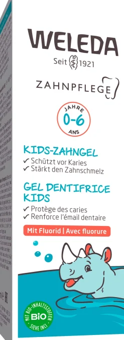 Kids Gel Dentifricio per Bambini, 50 ml
