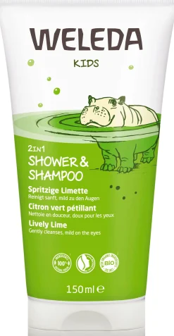 KIDS 2in1 Doccia & Shampoo Lime Frizzante, 150 ml