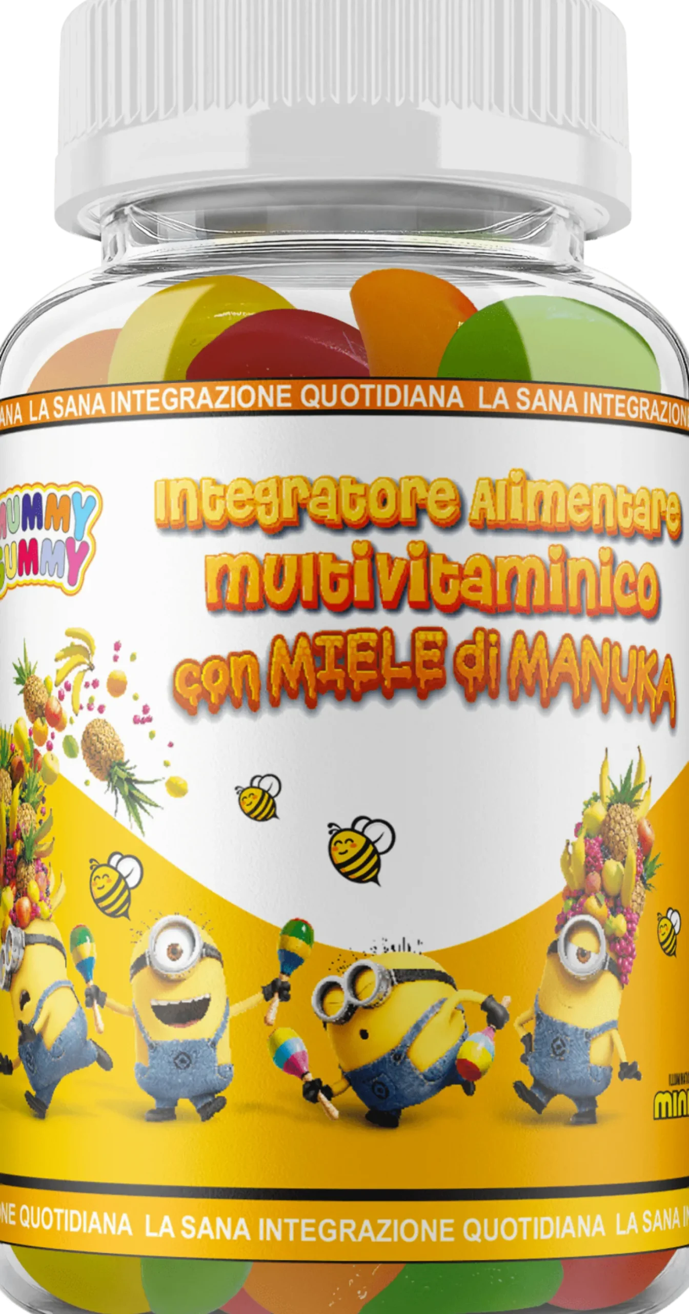 Kids - Multivitaminico con Miele di Manuka, 60 gummies