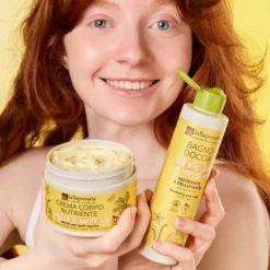 Kit Corpo alla Carota e Vaniglia per Pelli Secche, 400 ml
