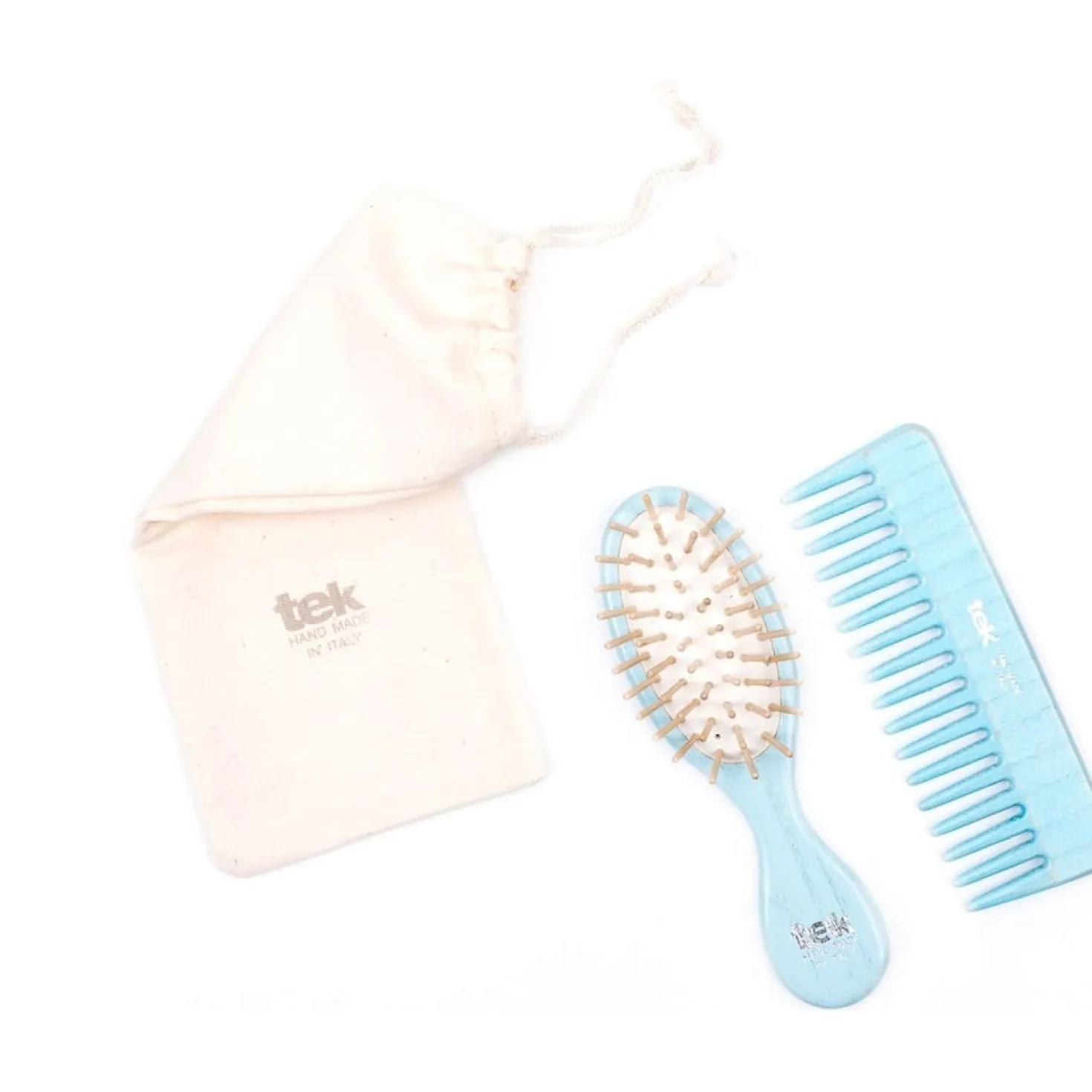 Kit da Borsetta con Custodia in Cotone, Rossi