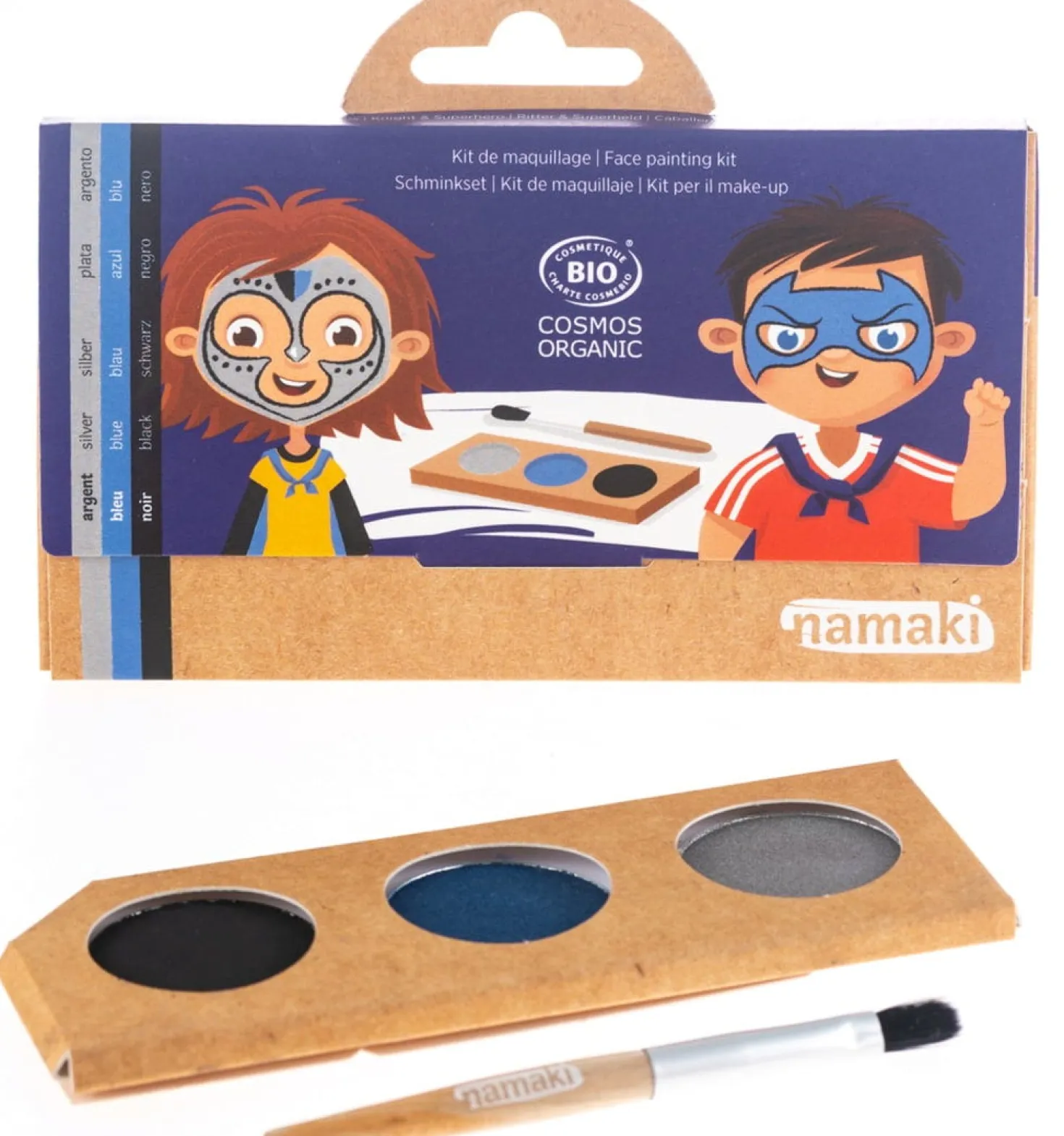 Knight & Superhero Face Painting Kit