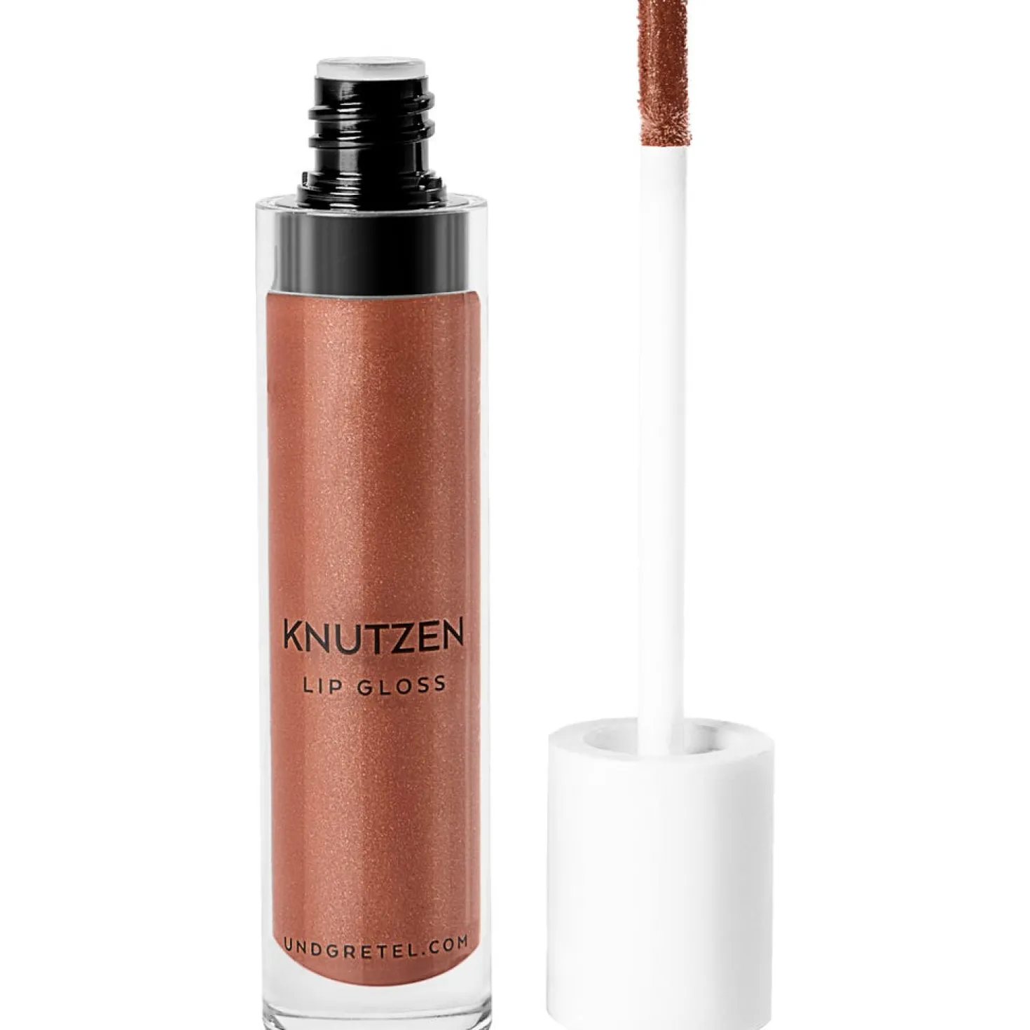 KNUTZEN Lip Gloss, Matte Apricot 01 (6 ml)