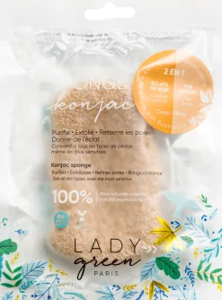 Konjac Body Sponge Walnut