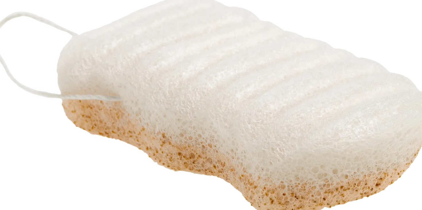 Konjac Body Sponge Walnut