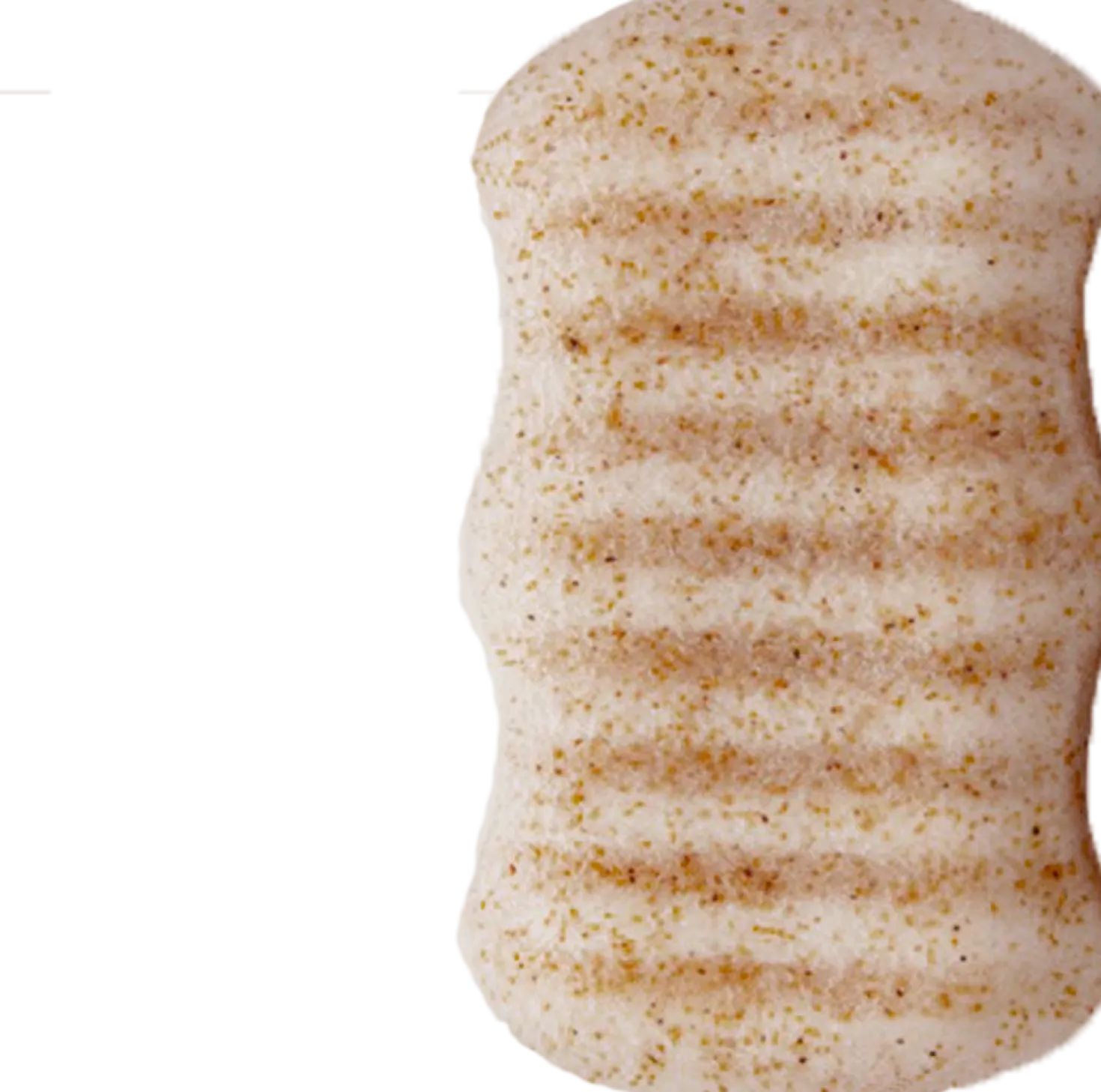 Konjac Body Sponge Walnut