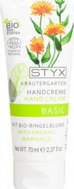 Kräutergarten Crema Mani alle Erbe con Calendula Bio, 70 ml