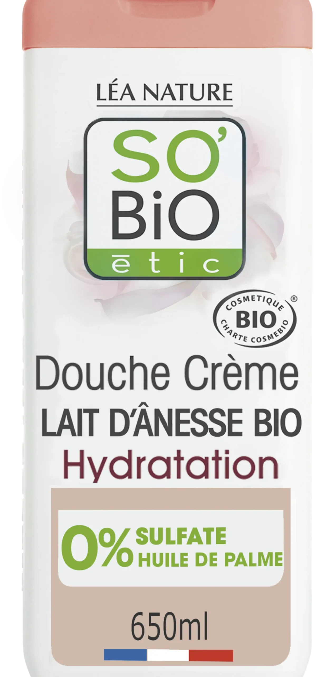 Lait d'Ânesse Bio - Doccia Crema al Latte d'Asina, 650 ml