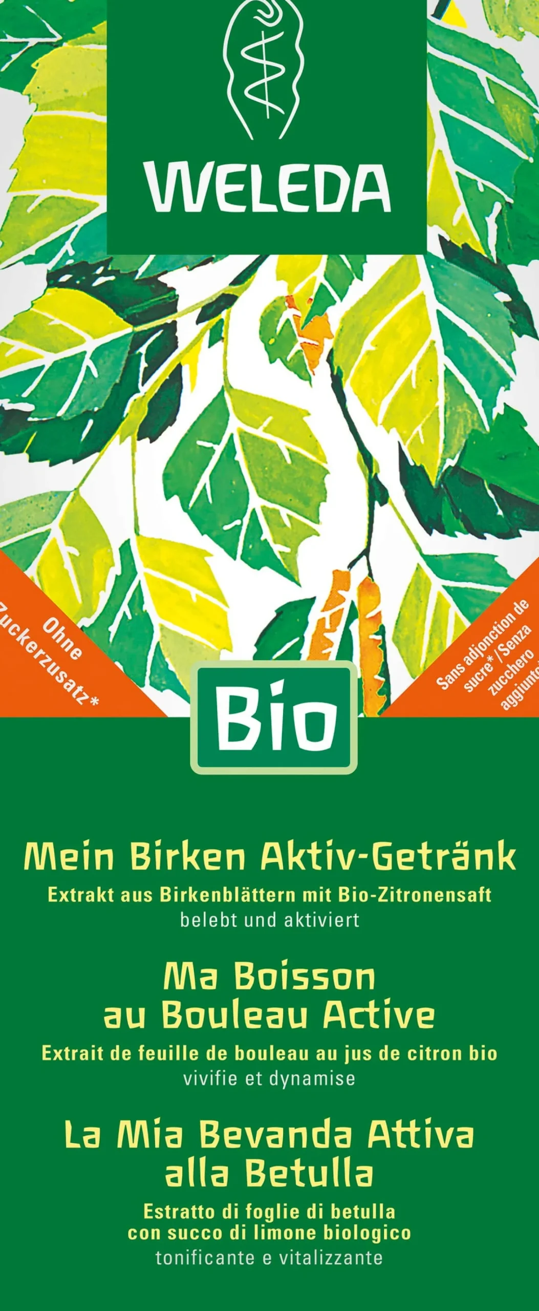 La mia Bevanda Attiva alla Betulla BIO, 200 ml