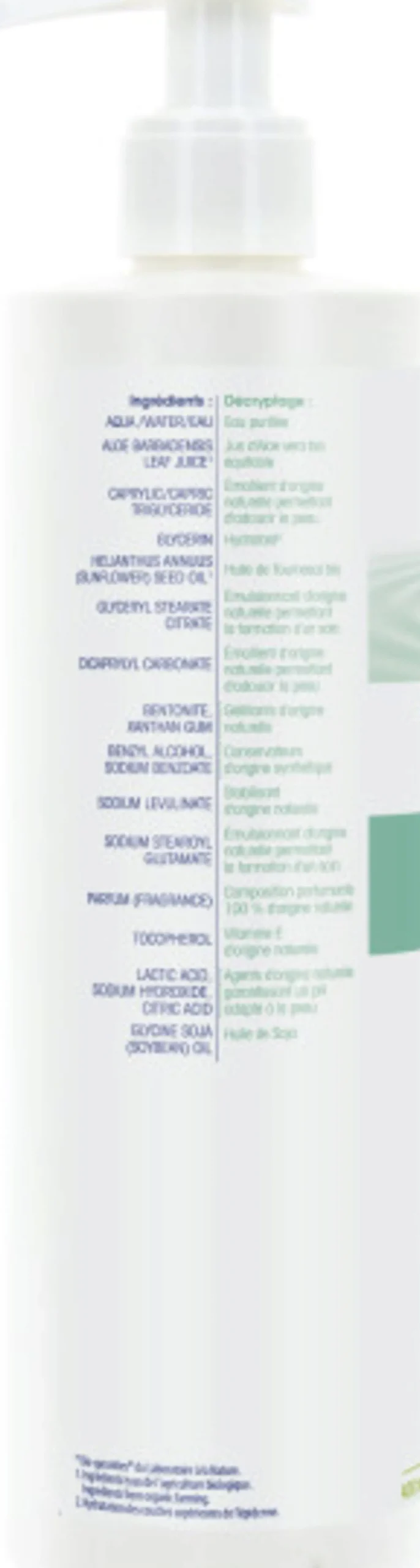 Latte Corpo all'Aloe Vera, 400 ml
