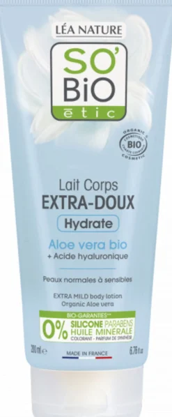 Latte Corpo Extra-Delicato all'Aloe Bio, 200 ml
