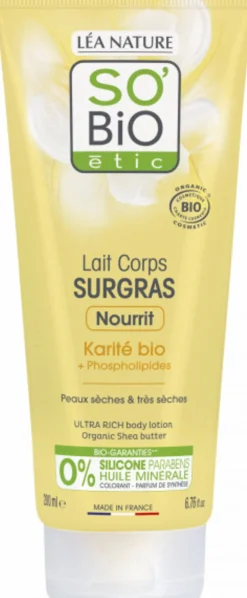 Latte Corpo Idratante al Burro di Karité Bio, 200 ml