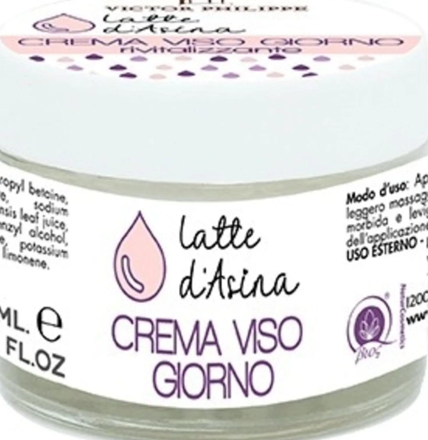 Latte d'Asina - Crema Giorno, 50 ml