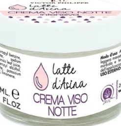 Latte d'Asina - Crema Viso Notte, 50 ml