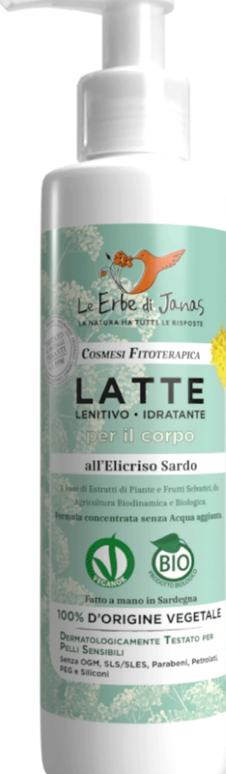 Latte Lenitivo e Idratante all'Elicriso Sardo, 150 ml
