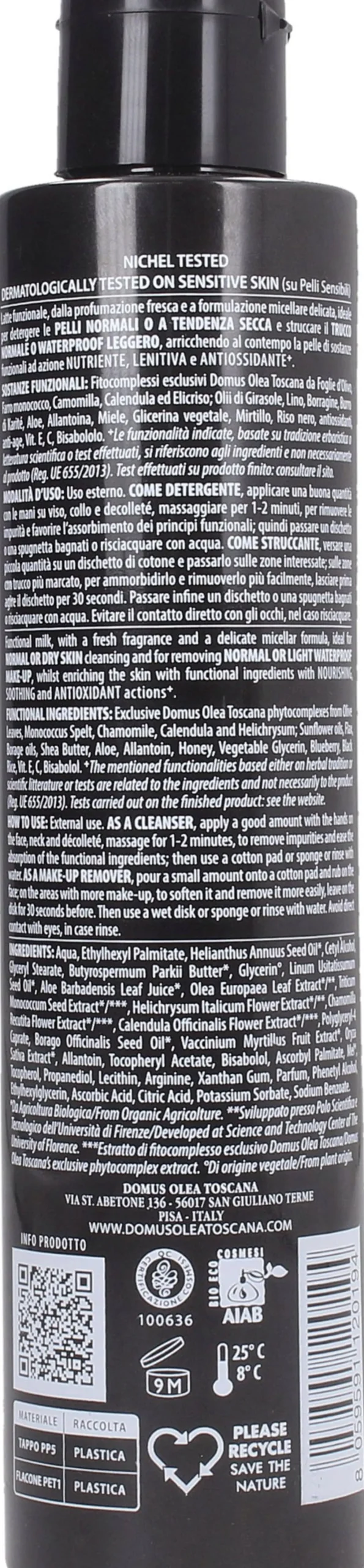 Latte Micellare Anti-age, 200 ml