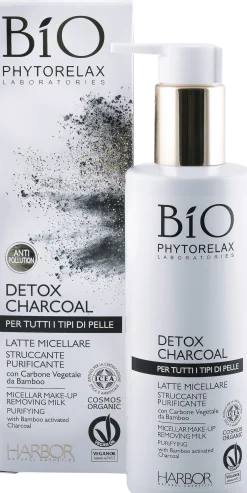 Latte Micellare Struccante Purificante - Detox Charcoal, 200 ml