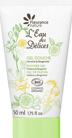 L'Eau de Délices Shower Gel Verbena & Bergamot, 50 ml