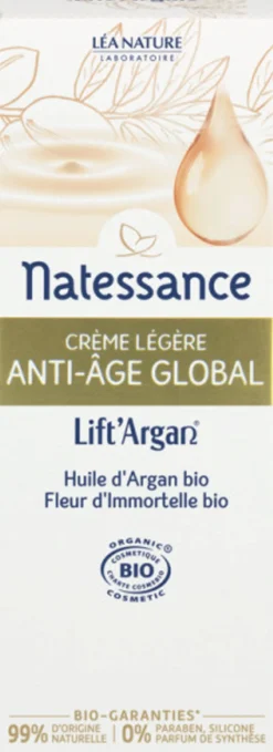 Lift'Argan Crema Anti-Età Leggera, 50 ml