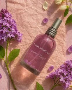 Lilac Amatiste Organic Crystal Energy Perfume, 100 ml