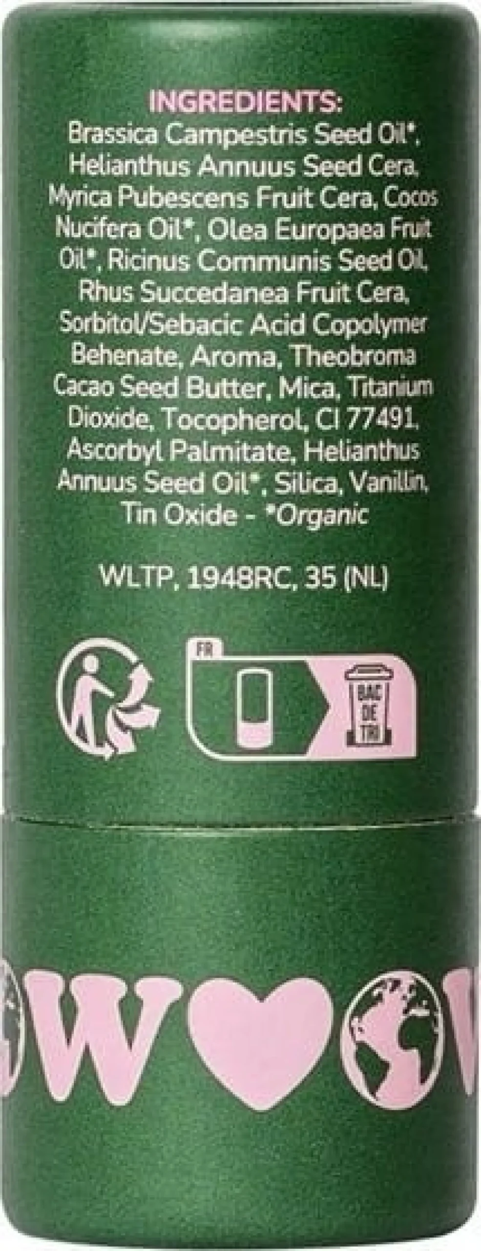 Lip Balm, Lush Raspberry (vegan) (4,90 g)
