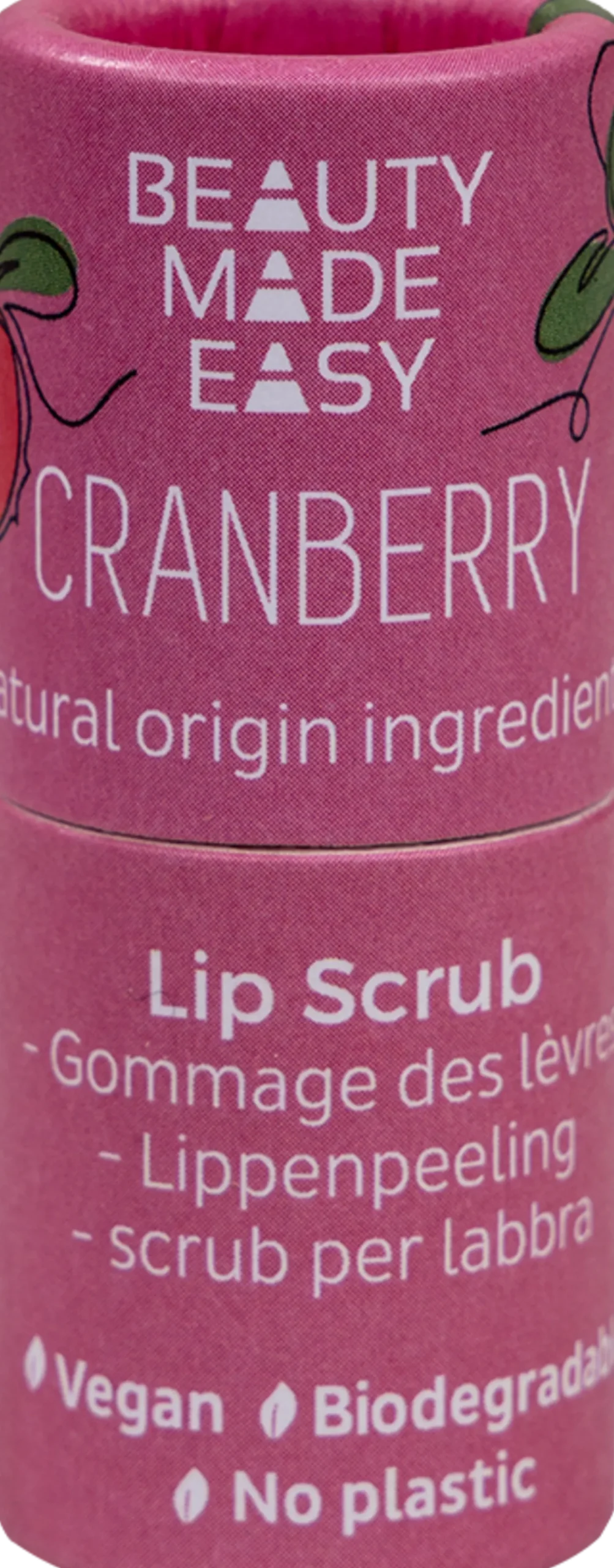 Lip Scrub Cranberry, 5,50 g
